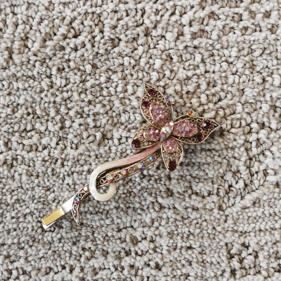 Butterfly hair clip pin - Picture 3 of 5